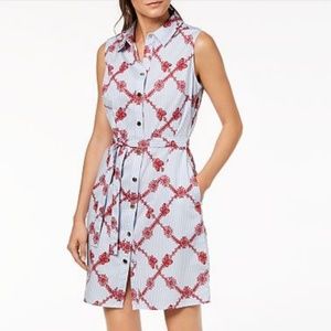 Tommy Hilfiger dress . New , scarlet combo